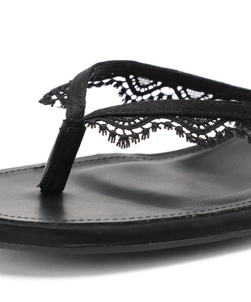 GRISE(グリーズ)の「《/WEB+一部店舗限定》GRISE3.5cmレーストングサンダル(サンダル・レディース・ブラック/アイボリー・X-LARGE/LARGE/MEDIUM/SMALL)」の14枚目の写真