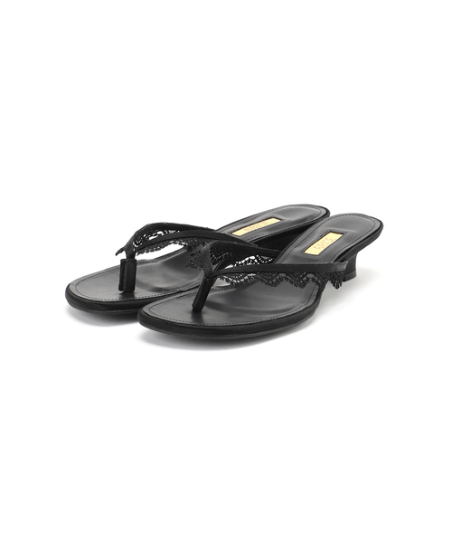GRISE(グリーズ)の「《/WEB+一部店舗限定》GRISE3.5cmレーストングサンダル(サンダル・レディース・ブラック/アイボリー・X-LARGE/LARGE/MEDIUM/SMALL)」の18枚目の写真