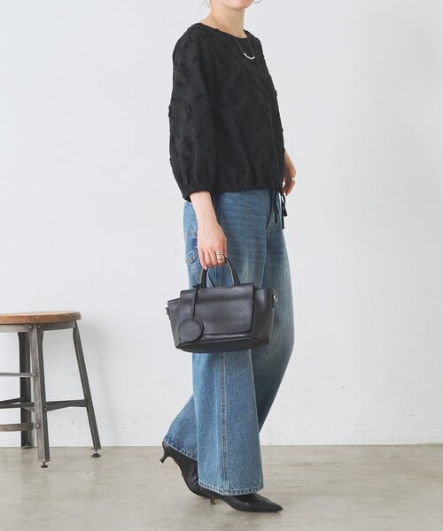 BEARDSLEY(ビアズリー)の「ペイズリージャガードフレンチブラウス【セットアップ】(シャツ/ブラウス・レディース・ブラック・FREE)」の15枚目の写真