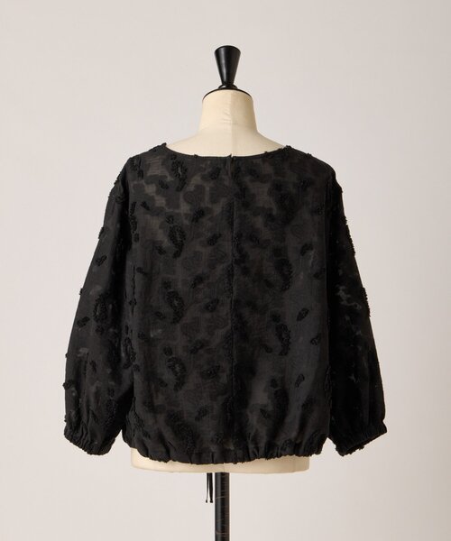 BEARDSLEY(ビアズリー)の「ペイズリージャガードフレンチブラウス【セットアップ】(シャツ/ブラウス・レディース・ブラック・FREE)」の19枚目の写真