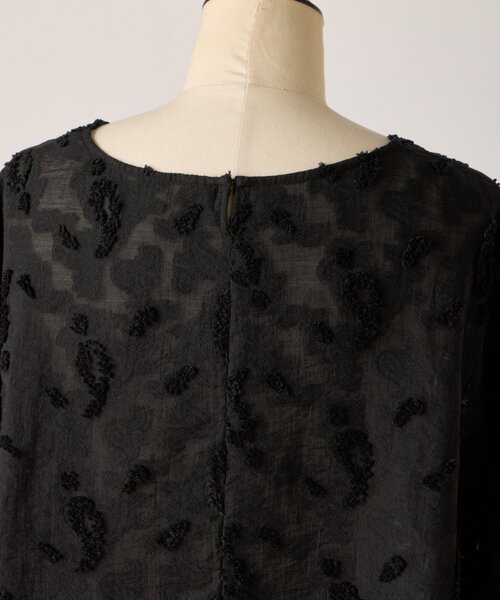 BEARDSLEY(ビアズリー)の「ペイズリージャガードフレンチブラウス【セットアップ】(シャツ/ブラウス・レディース・ブラック・FREE)」の20枚目の写真