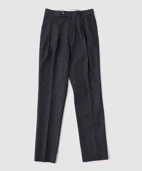 NEAT(ニート)の「NEAT (ニート) 11.5oz Natural Slub Denim Standard(スラックス・メンズ・ネイビー/ホワイト・48)」の2枚目の写真