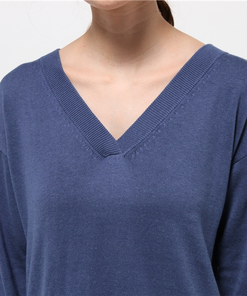 DouDou（ドゥドゥ）の「【DouDou】2WAYニットワンピース（ワンピース・レディース・ライトグレー/ピンク/ブルー・FREE）」の12枚目の写真