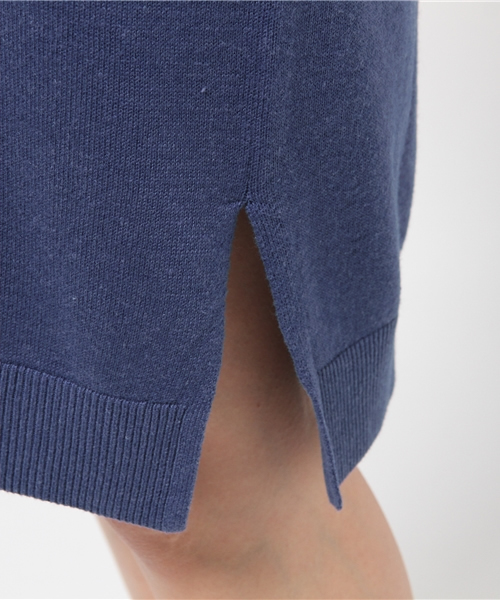 DouDou（ドゥドゥ）の「【DouDou】2WAYニットワンピース（ワンピース・レディース・ライトグレー/ピンク/ブルー・FREE）」の5枚目の写真