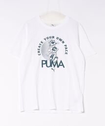 PUMA ウェア プーマウェア M GRAPHIC SUPER TEE TEES 639115 02WH