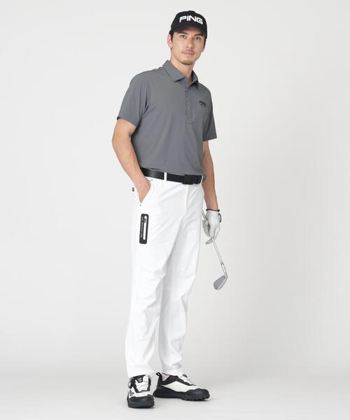 PING（ピン）の「【PING APPAREL】半袖ポロシャツ (MENS)（ポロシャツ・メンズ・グレー/ブルー/ブラック・L/LL/LL1/M/S）」の11枚目の写真