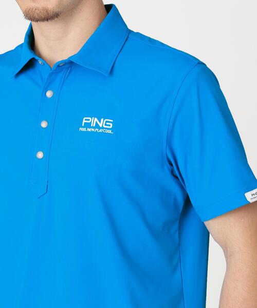 PING（ピン）の「【PING APPAREL】半袖ポロシャツ (MENS)（ポロシャツ・メンズ・グレー/ブルー/ブラック・L/LL/LL1/M/S）」の21枚目の写真