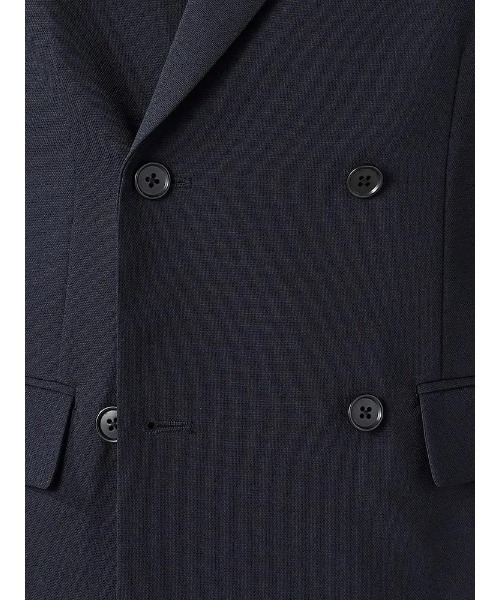 Perfect Suit FActory(パーフェクトスーツファクトリー)の「【洗える】ダブルネイビージャケット【ビジカジのアンサーシリーズ!】(テーラードジャケット・メンズ・ネイビー・LL/L/M)」の11枚目の写真