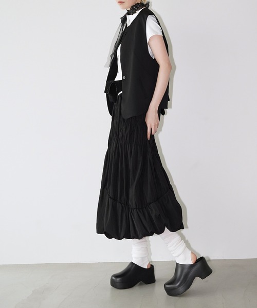 chuclla(チュクラ)の「ボリューム クロッグシューズ chs26a008(その他シューズ・レディース・ブラック/アイボリー・37/36/39/38)」の20枚目の写真