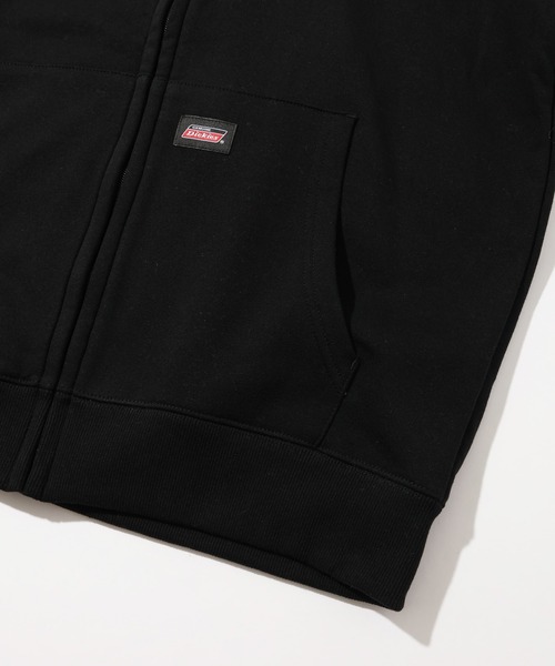 Dickies(ディッキーズ)の「【GENUINE DICKIES/ジェニュインディッキーズ】裏起毛 配色 刺繍ロゴ ワッフルフリース フルジップパーカー(パーカー・メンズ・グレイッシュベージュ/オートミール/ブラウン/ブラック・M/L/XL)」の10枚目の写真