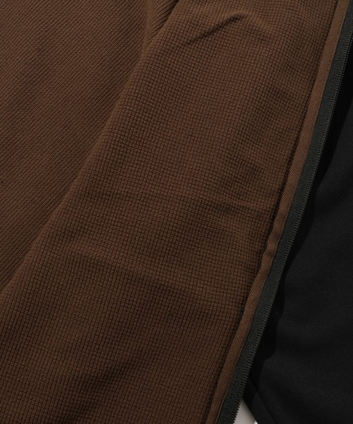Dickies(ディッキーズ)の「【GENUINE DICKIES/ジェニュインディッキーズ】裏起毛 配色 刺繍ロゴ ワッフルフリース フルジップパーカー(パーカー・メンズ・グレイッシュベージュ/オートミール/ブラウン/ブラック・M/L/XL)」の11枚目の写真