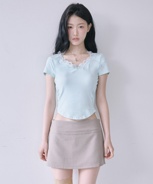REISE MIYA（レイズミヤ）の「リリー ホルターネック レース トップ [ミント]（Tシャツ/カットソー・レディース・その他・SMALL/MEDIUM）」の3枚目の写真