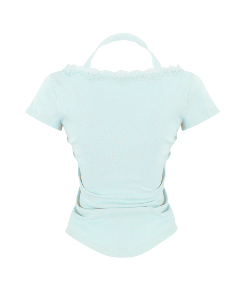 REISE MIYA（レイズミヤ）の「リリー ホルターネック レース トップ [ミント]（Tシャツ/カットソー・レディース・その他・SMALL/MEDIUM）」の5枚目の写真
