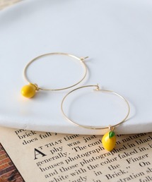 フルーツフープピアス