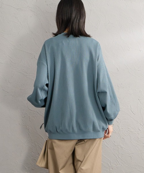 +phenix（プラスフェニックス）の「【WEB先行予約】[＋phenix/プラスフェニックス] 別注 ワッフル ロングスリーブTシャツ（Tシャツ/カットソー・メンズ・ブラウン/サックスブルー/ホワイト/ブラック・M/L）」の20枚目の写真
