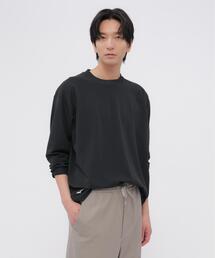 MARGARET HOWELL | POLYESTER COTTON HOGH GAUGE PIQUE JERSEY TOP(Tシャツ/カットソー)