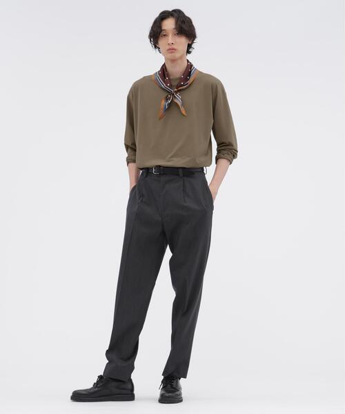 MARGARET HOWELL(マーガレットハウエル)の「POLYESTER COTTON HOGH GAUGE PIQUE JERSEY TOP(Tシャツ/カットソー・メンズ・ベージュ系その他4/ネイビー系1・LARGE/MEDIUM)」の13枚目の写真