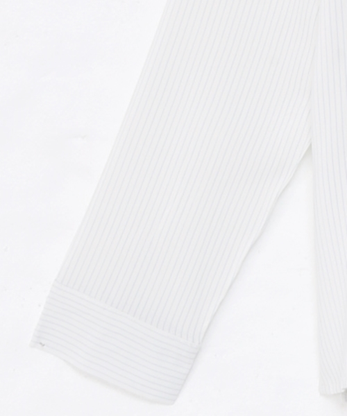 Chico(チコ)の「【who's who Chico 】 ミリタリースキッパーシャツ(シャツ/ブラウス・レディース・ホワイト/ブルー系その他/ピンクベージュ・FREE)」の5枚目の写真