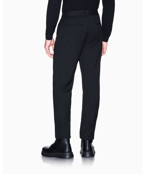 ARMANI EXCHANGE(アルマーニエクスチェンジ)の「【A|X アルマーニ エクスチェンジ】ストレッチ ポリビスコース スリムフィット パンツ(スラックス・メンズ・ブラック・33inch/32inch/31inch/30inch/29inch/28inch/34inch)」の3枚目の写真