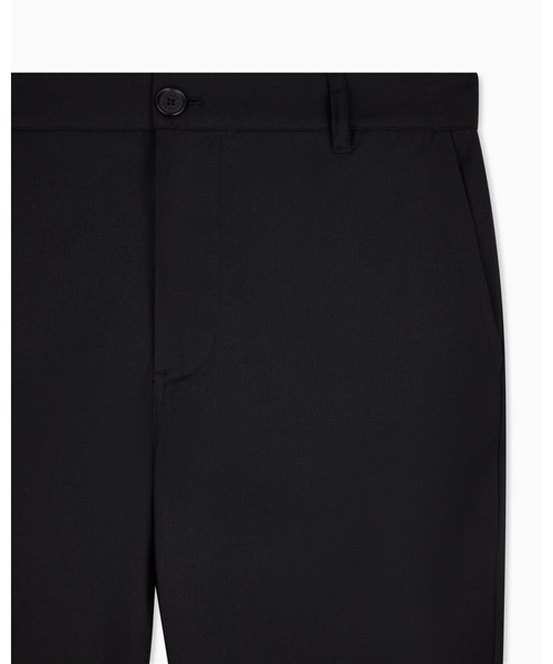 ARMANI EXCHANGE(アルマーニエクスチェンジ)の「【A|X アルマーニ エクスチェンジ】ストレッチ ポリビスコース スリムフィット パンツ(スラックス・メンズ・ブラック・33inch/32inch/31inch/30inch/29inch/28inch/34inch)」の8枚目の写真