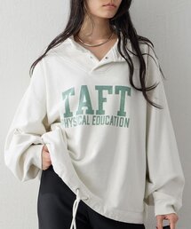【REMI RELIEF】【SP加工】スポーツスウェットクルー/別注