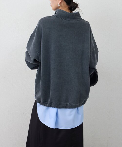 GALLARDAGALANTE(ガリャルダガランテ)の「【REMI RELIEF】【SP加工】スポーツスウェットクルー/別注(スウェット・レディース・ブラック・SMALL)」の11枚目の写真