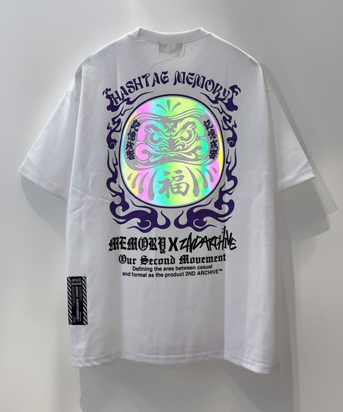 #MEMORY(メモリー)の「【MEMORY × 2ND ARCHIVE】別注 アソート オーバーサイズTシャツ(Tシャツ/カットソー・メンズ・F/E/D/C/B/A/L/K/J/I/H/G・FREE)」の2枚目の写真