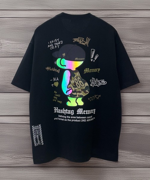 #MEMORY(メモリー)の「【MEMORY × 2ND ARCHIVE】別注 アソート オーバーサイズTシャツ(Tシャツ/カットソー・メンズ・F/E/D/C/B/A/L/K/J/I/H/G・FREE)」の5枚目の写真