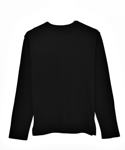 RUDOL（ルドル）の「『RUDOL/ルドル』ラインストーンクロスデザインテレコヘンリーネックロンT（Tシャツ/カットソー・メンズ・ホワイト/ブラック・L/M）」の13枚目の写真