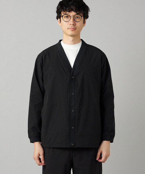 COMME CA MEN(コムサメン)の「【撥水】〔TEXBRID〕4WAYテック カーディガン(カーディガン/ボレロ・メンズ・ブラック/チャコール・L/M)」の11枚目の写真