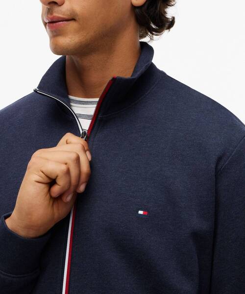 TOMMY HILFIGER（トミーヒルフィガー）の「ティッピングトラックジャケット（ブルゾン・メンズ・グレー/ネイビー系4・X-LARGE/MEDIUM/LARGE/SMALL）」の4枚目の写真