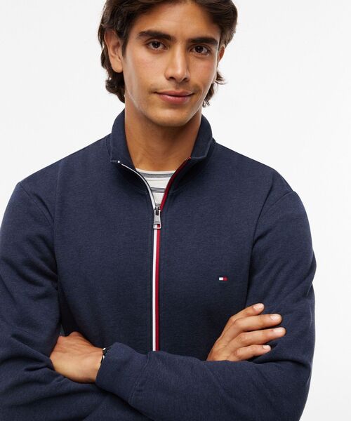 TOMMY HILFIGER（トミーヒルフィガー）の「ティッピングトラックジャケット（ブルゾン・メンズ・グレー/ネイビー系4・X-LARGE/MEDIUM/LARGE/SMALL）」の5枚目の写真