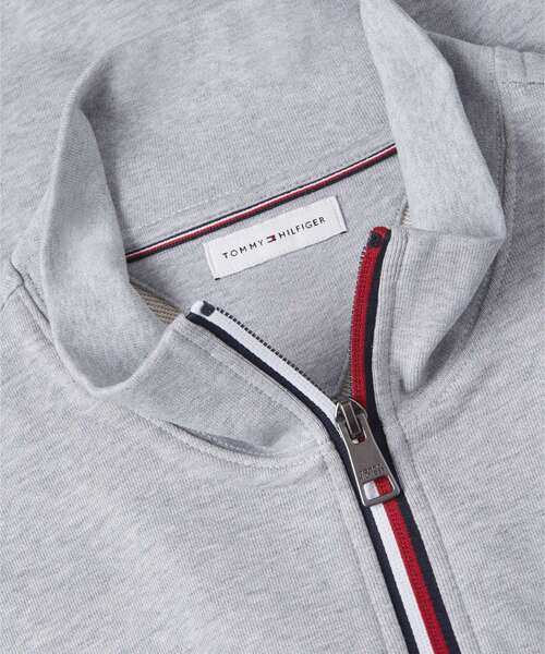 TOMMY HILFIGER（トミーヒルフィガー）の「ティッピングトラックジャケット（ブルゾン・メンズ・グレー/ネイビー系4・X-LARGE/MEDIUM/LARGE/SMALL）」の11枚目の写真