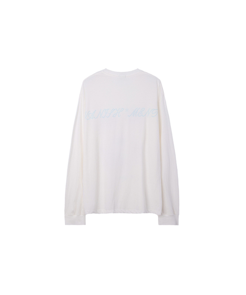 VANISHMENT(バニシュメント)の「Summer vacation long sleeve tee_ivory(Tシャツ/カットソー・レディース・その他・FREE)」の3枚目の写真