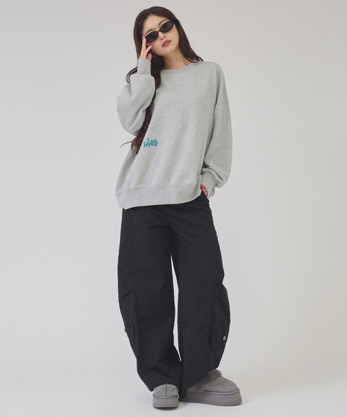 ANAP(アナップ)の「LushロゴBIGプルオーバー(その他トップス・レディース・ブラック/ピンク/グレー/オフホワイト・F)」の13枚目の写真