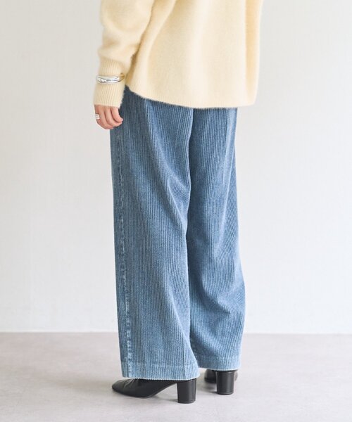 BEARDSLEY(ビアズリー)の「コーデュロイデニム(その他パンツ・レディース・インディゴブルー・0/1)」の7枚目の写真