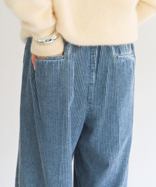 BEARDSLEY(ビアズリー)の「コーデュロイデニム(その他パンツ・レディース・インディゴブルー・0/1)」の11枚目の写真