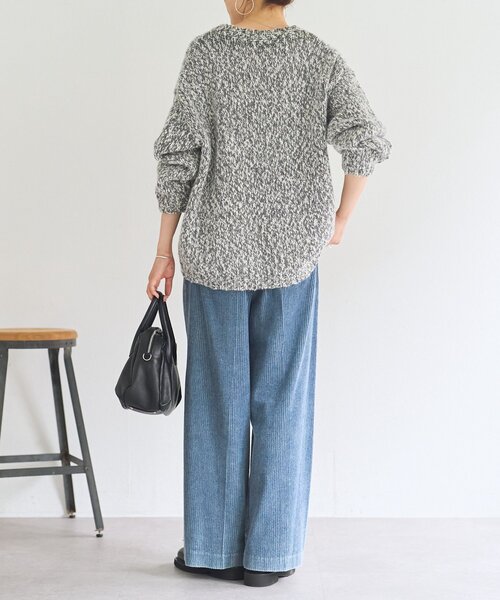BEARDSLEY(ビアズリー)の「コーデュロイデニム(その他パンツ・レディース・インディゴブルー・0/1)」の13枚目の写真