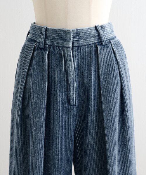 BEARDSLEY(ビアズリー)の「コーデュロイデニム(その他パンツ・レディース・インディゴブルー・0/1)」の20枚目の写真