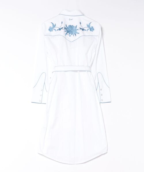KENZO（ケンゾー）の「KENZO WILDFLOWER COWBOY SHIRT DRESS（ワンピース・レディース・ホワイト系その他・36/34）」の6枚目の写真