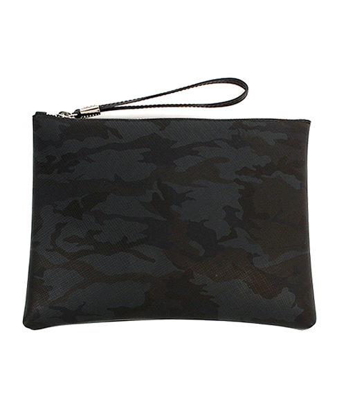 GIANNI CHIARINI（ジャンニ キアリーニ）の「GIANNI CHIARINI クラッチバッグ（クラッチバッグ・レディース・ダークブラック/サファリグリーン・FREE）」の2枚目の写真