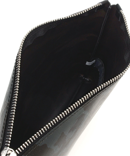 GIANNI CHIARINI（ジャンニ キアリーニ）の「GIANNI CHIARINI クラッチバッグ（クラッチバッグ・レディース・ダークブラック/サファリグリーン・FREE）」の6枚目の写真