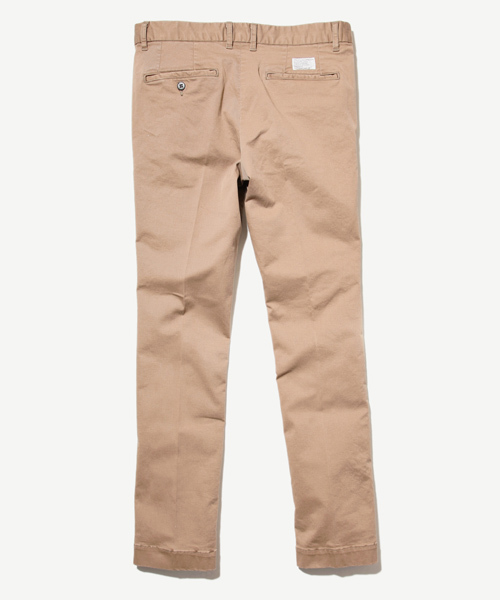 SABLE CLUTCH（セーブルクラッチ）の「WASHED STRETCH SKINNY CINO（チノパンツ・メンズ・ネイビー/ベージュ/ブラック/ホワイト・LARGE/SMALL/X-LARGE/MEDIUM）」の12枚目の写真