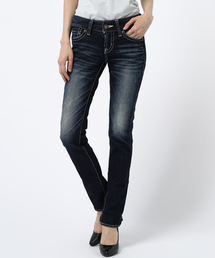 MOUSSY | D/BLU Straight Slim(デニムパンツ)