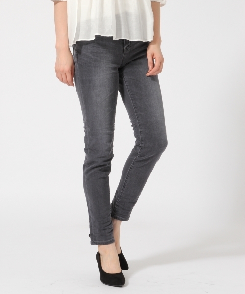 GLOBAL WORK（グローバルワーク）の「CONE DENIMスキニー/720053（デニムパンツ・レディース・ブラック/ネイビー/グレー/ブルー・SMALL/LARGE/MEDIUM/X-LARGE）」の3枚目の写真