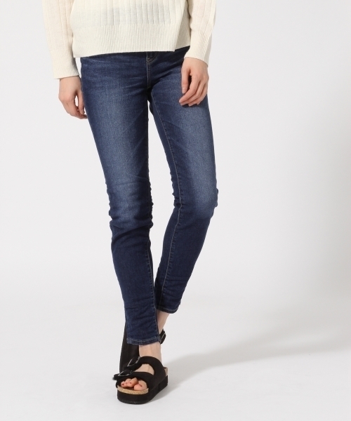 GLOBAL WORK（グローバルワーク）の「CONE DENIMスキニー/720053（デニムパンツ・レディース・ブラック/ネイビー/グレー/ブルー・SMALL/LARGE/MEDIUM/X-LARGE）」の6枚目の写真