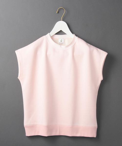 6（ロク）の「＜6(ROKU)＞VELORE×URAKE SWEAT/ｽｳｪｯﾄо（スウェット・レディース・オフホワイト/ライトグレー/ライトピンク・FREE）」の3枚目の写真