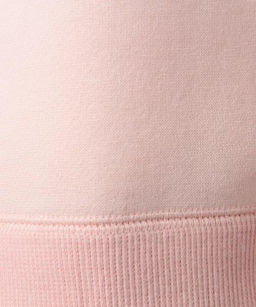 6（ロク）の「＜6(ROKU)＞VELORE×URAKE SWEAT/ｽｳｪｯﾄо（スウェット・レディース・オフホワイト/ライトグレー/ライトピンク・FREE）」の7枚目の写真