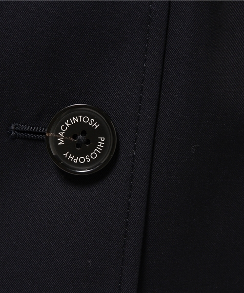 MACKINTOSH PHILOSOPHY（ﾏｯｷﾝﾄｯｼｭ ﾌｨﾛｿﾌｨｰ）の「【耐久はっ水】【RYDAL LONG ライダルロング】シャンブレーコットンギャバジン  トレンチコート（トレンチコート・レディース・ネイビー/ベージュ/ベージュ系その他・38/36/34/40）」の18枚目の写真