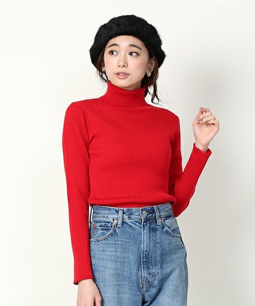 FREAK'S STORE(フリークスストア)の「アンゴラ ベレー2(ハンチング/ベレー帽・レディース・ダークブラウン/グレー/ベージュ/ブラック・FREE)」の5枚目の写真